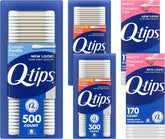 Q-Tips Cotton Swabs, Variety Pack, Original, Hygiene Shield and Precision Tips for Home, First Aid and Beauty Care, Made with 100% Cotton, 1440 Count