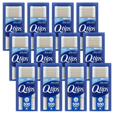 Q-tips Cotton Swabs for Hygiene and Beauty Care Original Cotton Swab Made with 100% Cotton 500 Count, Pack of 12