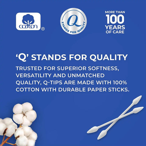 Q-tips Precision Tips Cotton Swabs 170 Count 2 Pack, Makeup Tools, Beauty, Personal Care and Household Essentials
