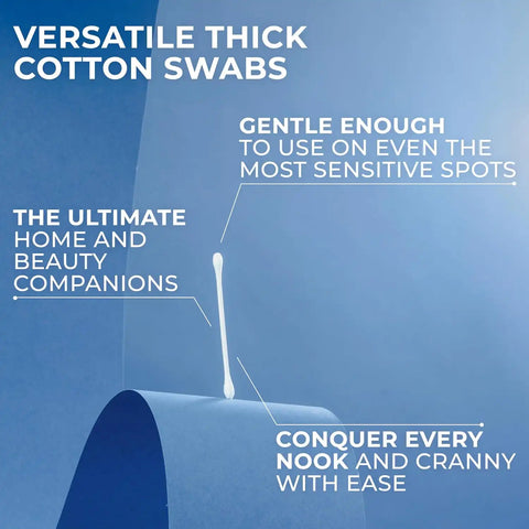Q-tips Cotton Swabs, 500 Count (Pack of 2)